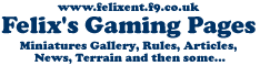Felix's Gaming Pages Banner