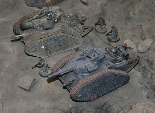 Imperial Guard Leman Russ with Modified Ryza Pattern Annihilator Turret