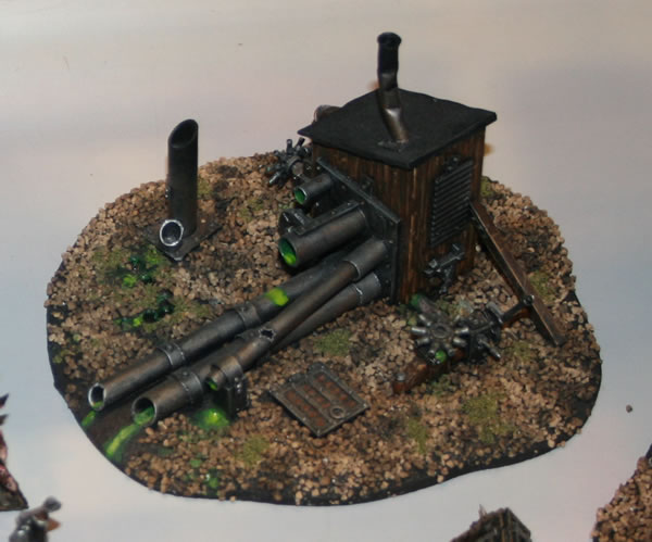 Skaven scenery from GamesDay 2010.