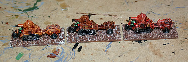 I have nearly finished my Epic Ork Skorchaz.