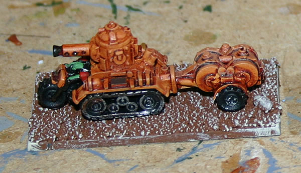 They have been dry-brushed and some detailing added.