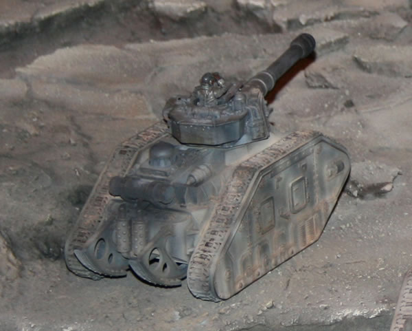 Death Korps of Krieg Leman Russ during the Siege of Vraks.