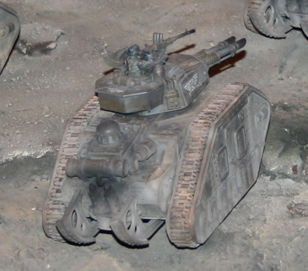 Imperial Guard Leman Russ with Modified Ryza Pattern Annihilator Turret