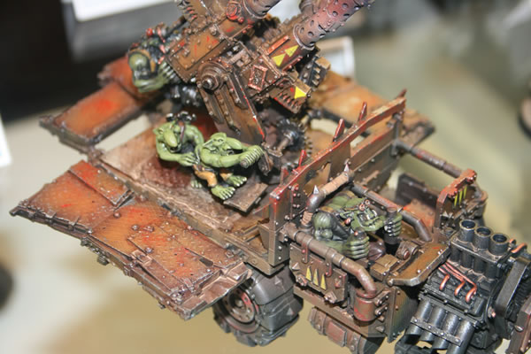Forge World Ork Flakk Wagon taken at GamesDay 2008.