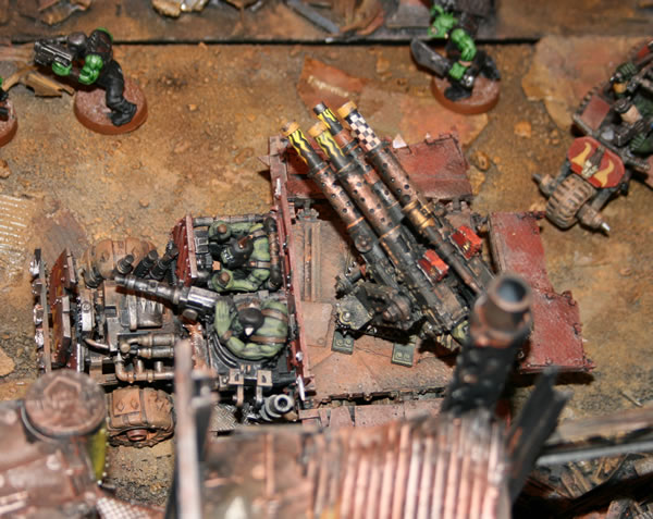 Forge World Ork Flakk Wagon taken at GamesDay 2008.