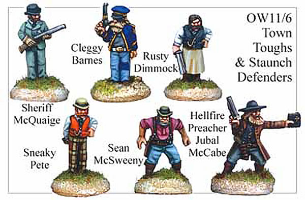 OW11/6 Town Toughs & Staunch Defenders 