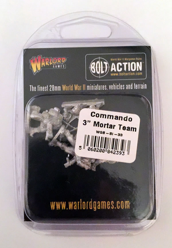 Bolt Action Commando 3" Mortar Team