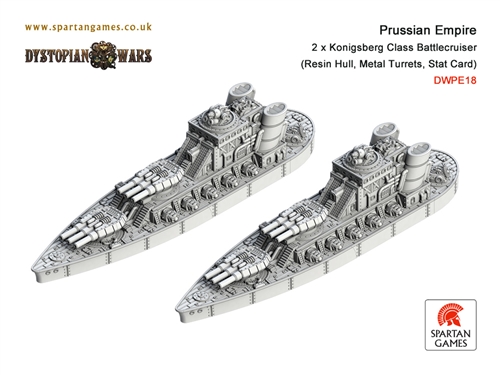 Prussian Empire Konigsberg Class Battlecruiser 