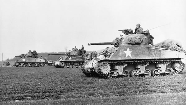 Sherman tanks