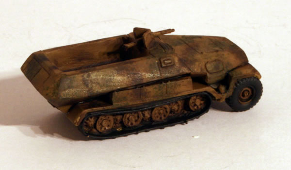 German SdKfz 251 Armoured Half Track