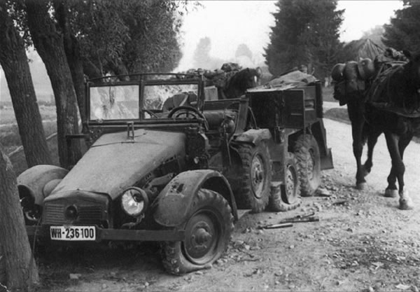 German Krupp Kfz 70 Trucks