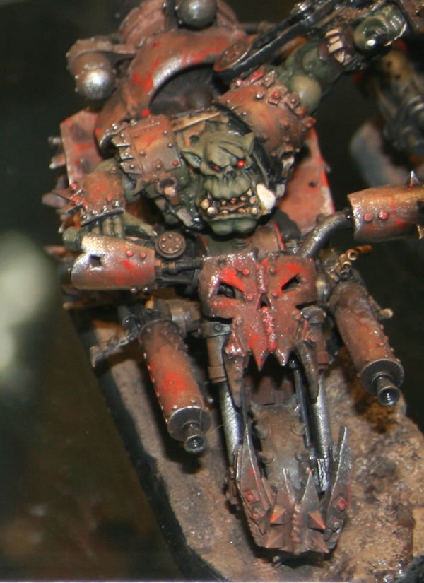 Ork Warboss on Bike 