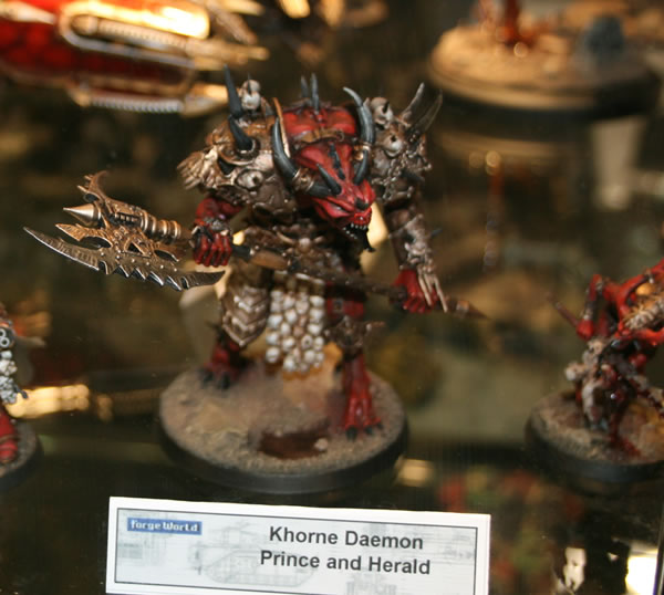 Khorne Daemon Prince and Herald 