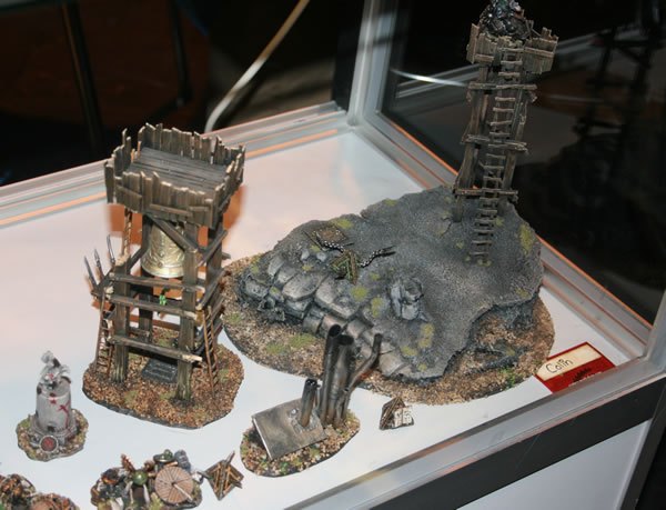 Skaven scenery from GamesDay 2010.