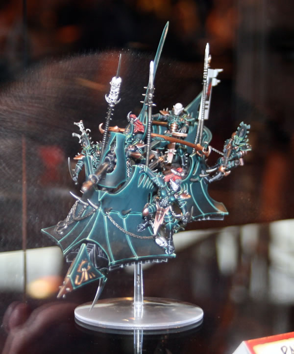 New Dark Eldar Raider on display at GamesDay 2010.