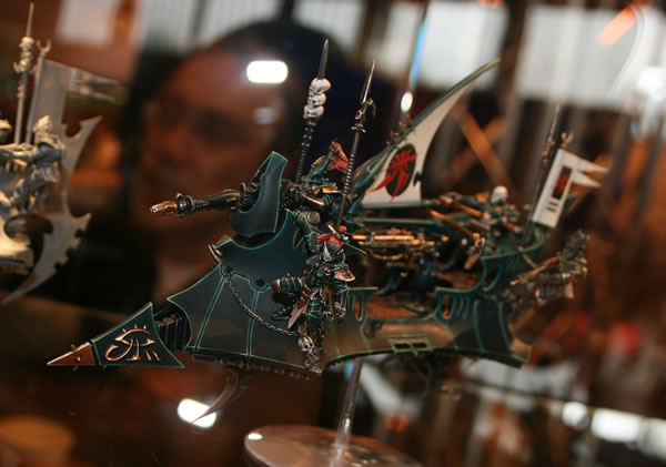 New Dark Eldar Raider on display at GamesDay 2010.