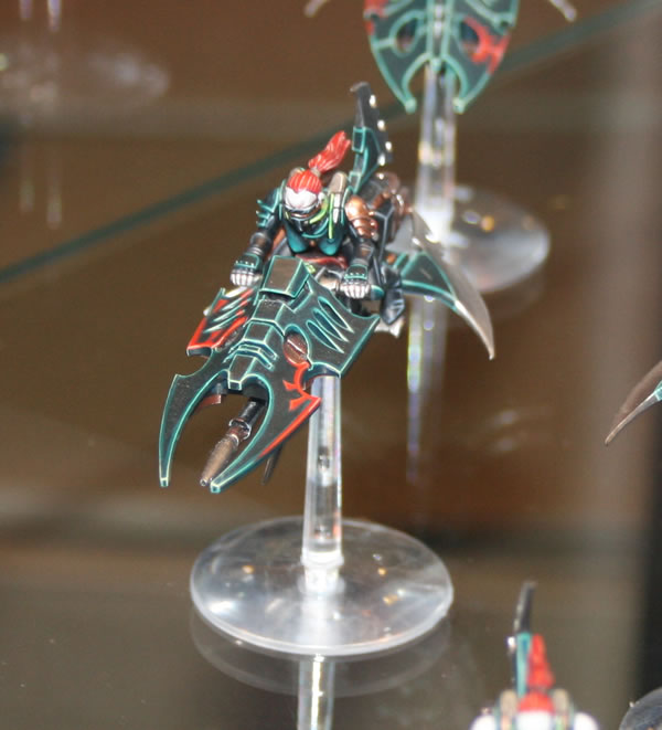 Dark Eldar Reavers at GamesDay 2010. 