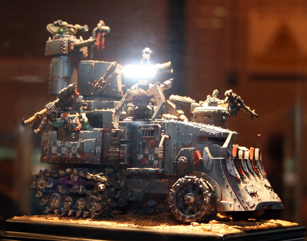 Converted Battlewagon from Golden Demon at GamesDay 2010.