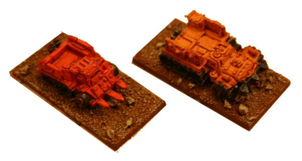 Ork Airfield Defence Vehicles