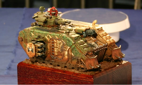 Land Raider Crusader UK Golden Demon 2005 Slayer Sword Winner 