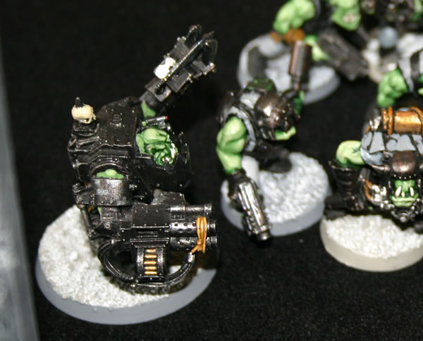 Ork Nobz in Mega-Armour 