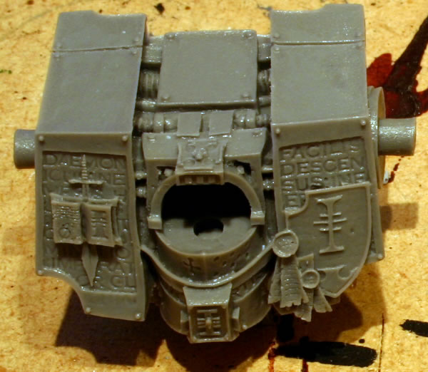 Grey Knight Dreadnought parts