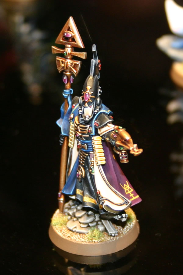 Eldar Ulthwe Farseer from the GW display cabinets. 