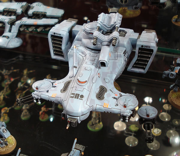 Tau Hammerhead Gunship with Ion Cannon 