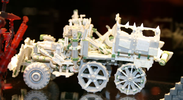 Ork Trukk Concept Art and Models 
