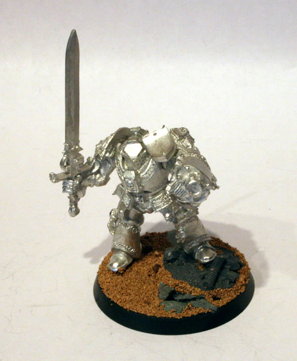 Grey Knight Terminator with Psycannon 