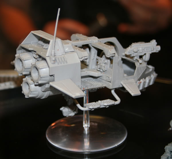 Black Templars Typhoon Landspeeder. 