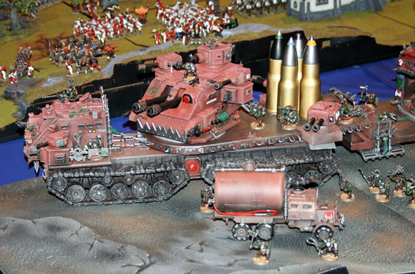 Colin Grayson's HUGE big Ork SupaKannon. 