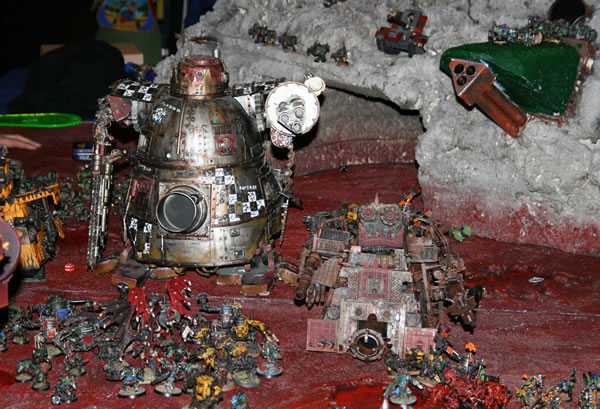 Scratchbuilt Stompa from GamesDay 2007