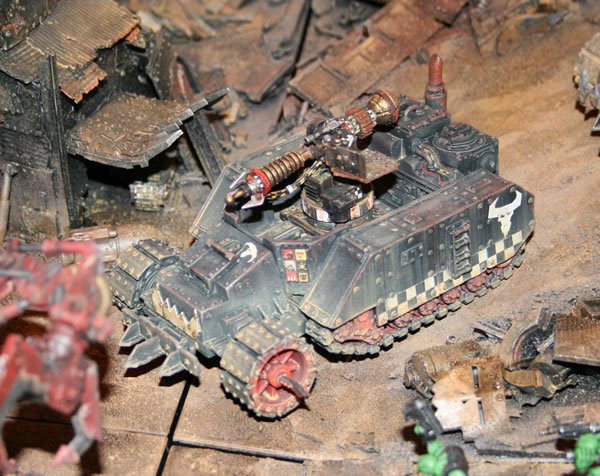 Ork Gunwagon with Big Zzappa