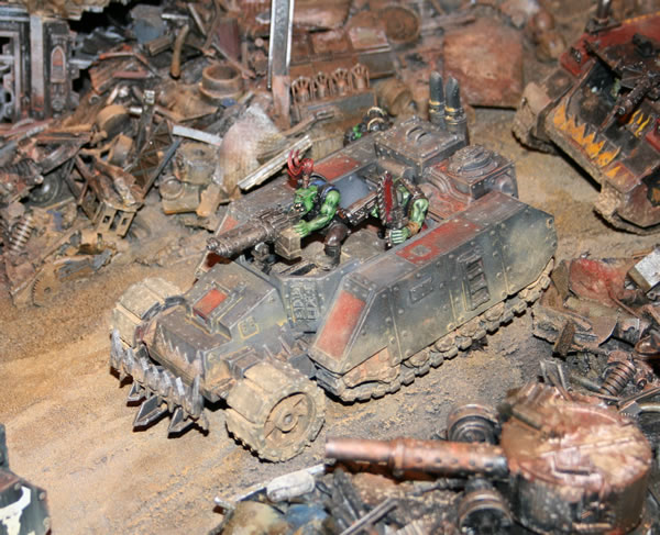 Forge World Ork Gunwagon with Big Zappa