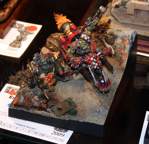 Ork Warboss on Bike 