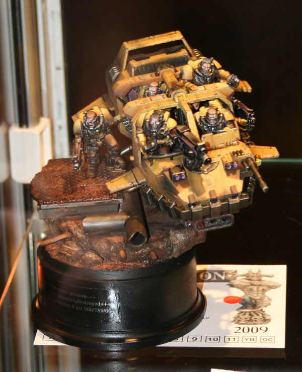 Black Templars Typhoon Landspeeder. 