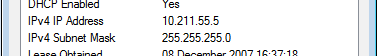 ip address screenshot
