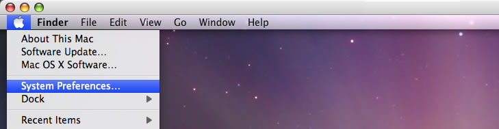 In order to find out your Mac (OS X) open System Preferences 