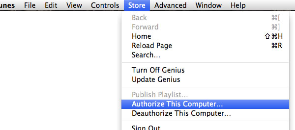 When you look at your account page, you can see how many computers are authorized to play iTunes protected content.