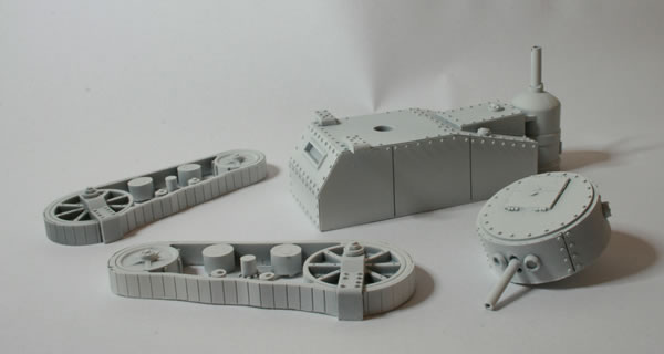 Ironclad Miniatures Steam Tank