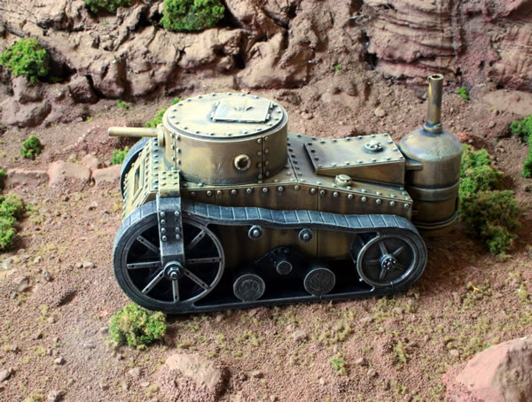 Ironclad Miniatures Steam Tank