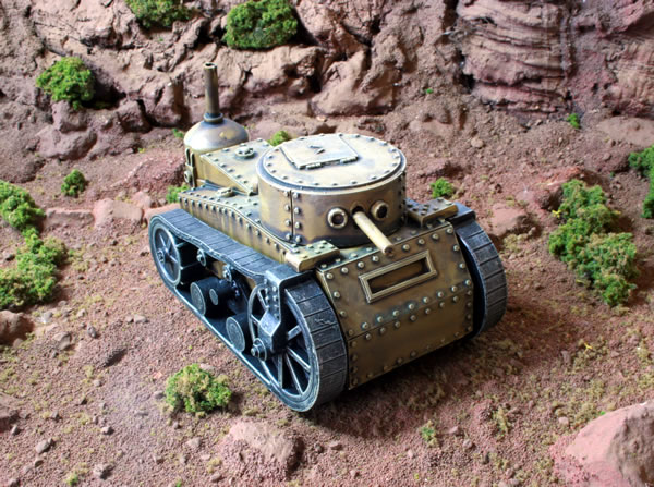 Victorian Science Fiction Steam Tank