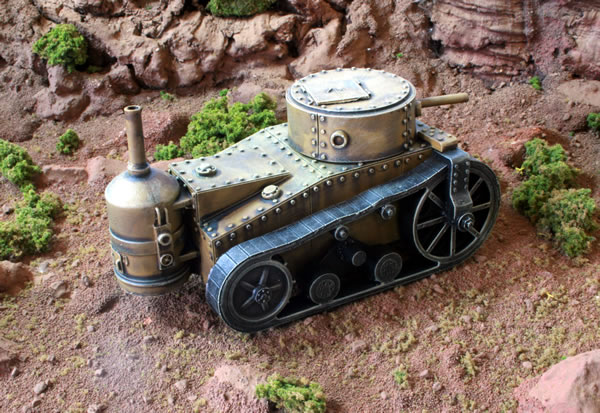 Ironclad Miniatures Steam Tank