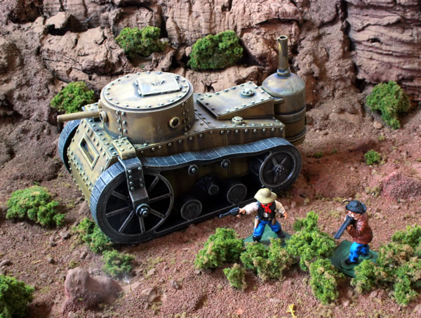 Ironclad Miniatures Steam Tank