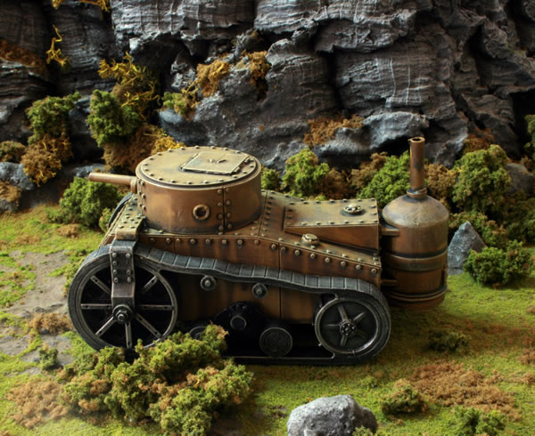 Ironclad Miniatures Steam Tank