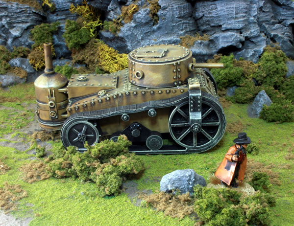 Steampunk Old Tank