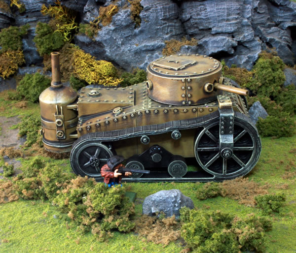 Ironclad Miniatures Steam Tank